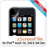iPod touch 1st, 2nd and 3rd Gen Screen Film