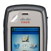 zAccessory - Screen Film fits Cisco 7925G/7925G-EX screen, 1 Clear Films + 1 Polishing Cloth