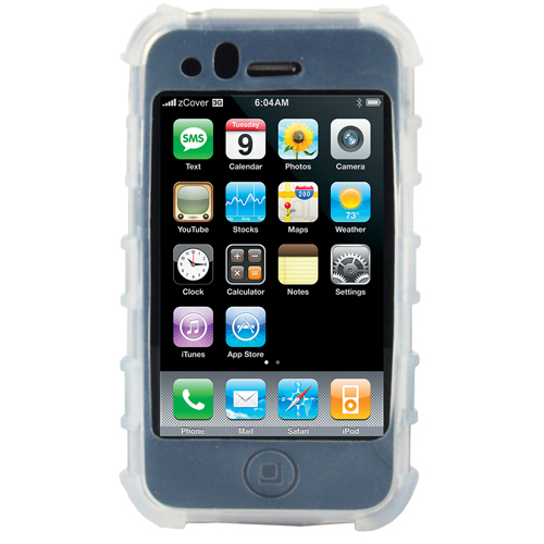 Classic pack fits Apple iPhone3G; Ice Clear