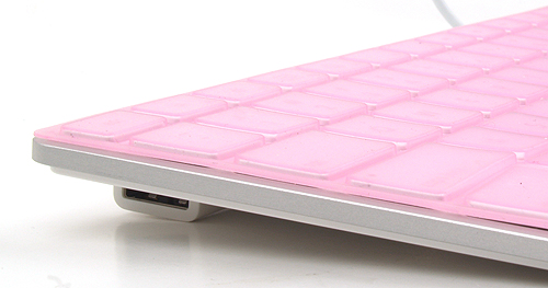 fits Apple Aluminum Wired Keyboard, Original; Pink