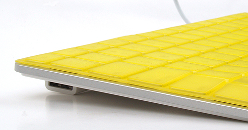 fits Apple Aluminum Wired Keyboard, Original; Yellow