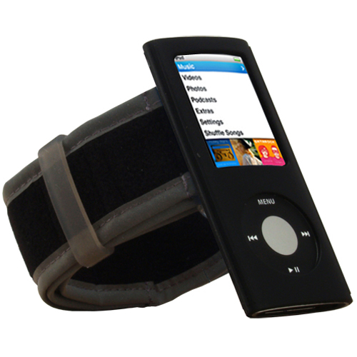 Zcover Inc Armband Set Fits Ipod Nano 4th Gen Black