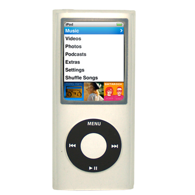 APN4AN Original Pack fits new iPod nano 4th Gen; Ice Clear