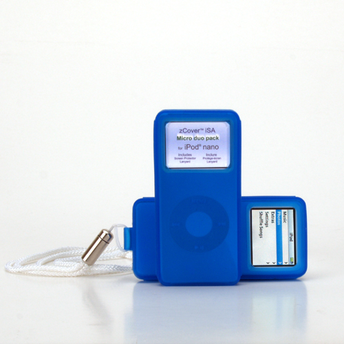 iSA micro DUO PACK for iPod nano - Original Blue