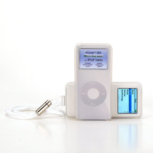 iSA micro DUO PACK for iPod nano - Original Ice Clear