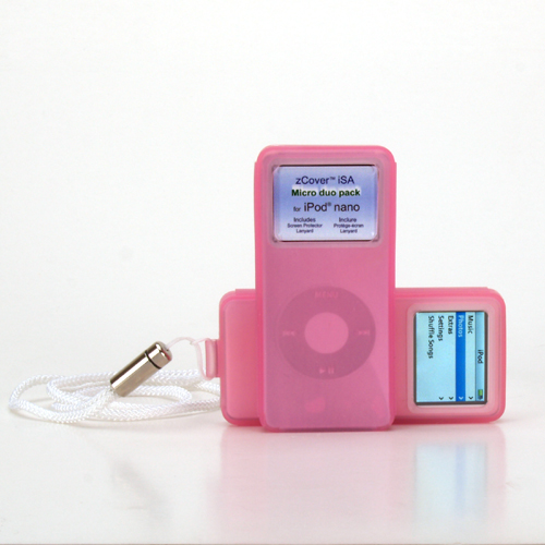iSA micro DUO PACK for iPod nano - Original Pink
