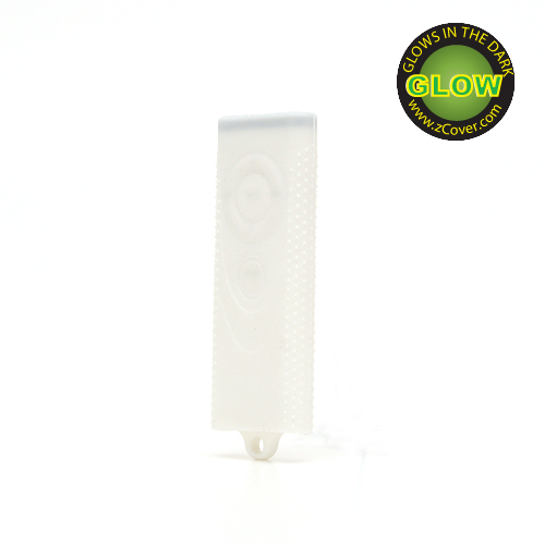 zCover iSA Key for Apple Remote for iPod and Mac - Glow-in-Dark White