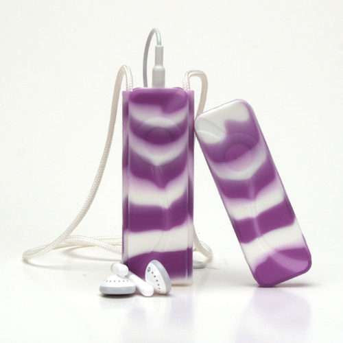 iSA Duo For iPod Shuffle - Candy Purple