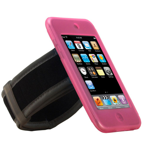 APT2AD Armband Set fits iPod touch 2nd Gen., 8,16,32 and 64GB; PINK