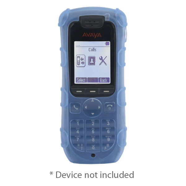 zCover Dock-in-Case Ruggedized HealthCare Grade Silicone Case ONLY fits Ascom d41 & Avaya 3720/3725 Handset, BLUE