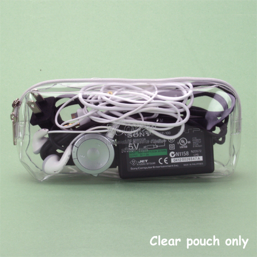 zCover care large clear PVC pouch