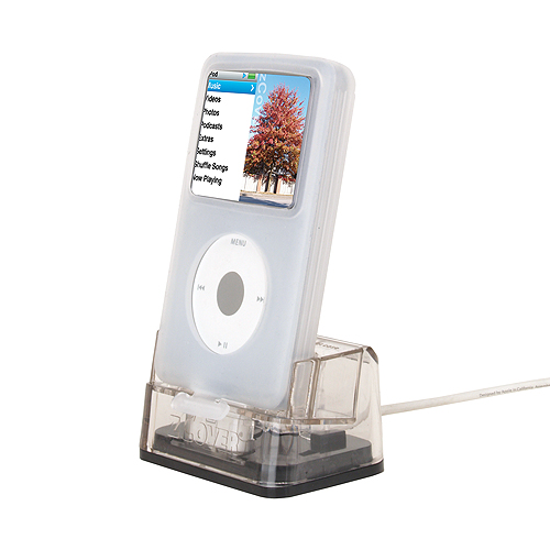 zAdapter Dock Set fits iPod classic, old 160GB; ICE CLEAR