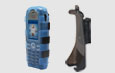 Back Open Ruggedized Silicone Case w/ Clamshell, Case Holster & Belt Clip Back Open Ruggedized Silicone Case w/ Clamshell, Case Holster & Belt Clip