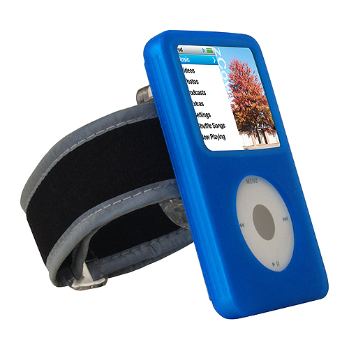 APG6AD Armband Set fits iPod classic, 80/120/new 160GB; BLUE.