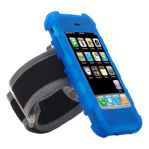 Outdoor pack fits Apple iPhone; Blue