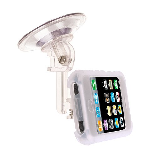 Window Clip Set fits Apple iPhone; Ice Clear