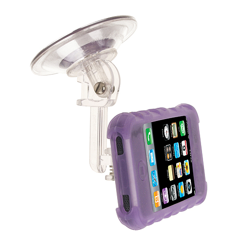 Window Clip Set fits Apple iPhone; Purple
