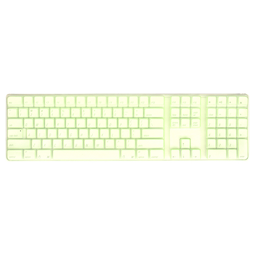 APKDAN fits Apple Plastic Keyboard & Wireless Keyboard, GREEN