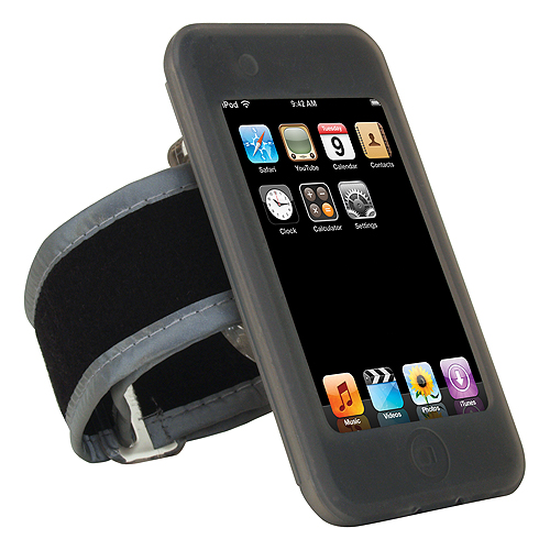 Armband Set fits iPod touch (1st Gen.), 8,16 and 32GB; GREY