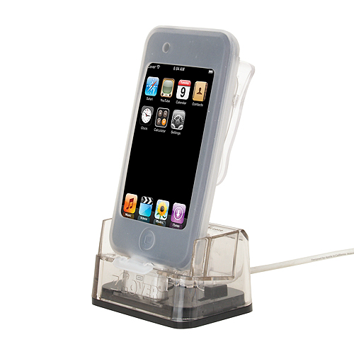 Dock Set fits iPod touch(1st Gen.), 8,16 and 32GB;ICECLEAR