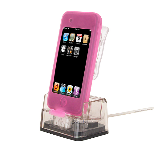 Dock Set fits iPod touch(1st Gen.), 8,16 and 32GB;PINK