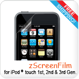 iPod touch 1st, 2nd &3rd Gen Screen Film