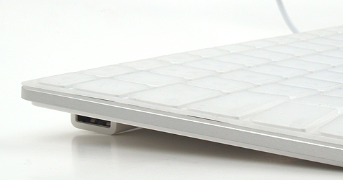 fits Apple Aluminum Wired Keyboard, Original; Ice Clear