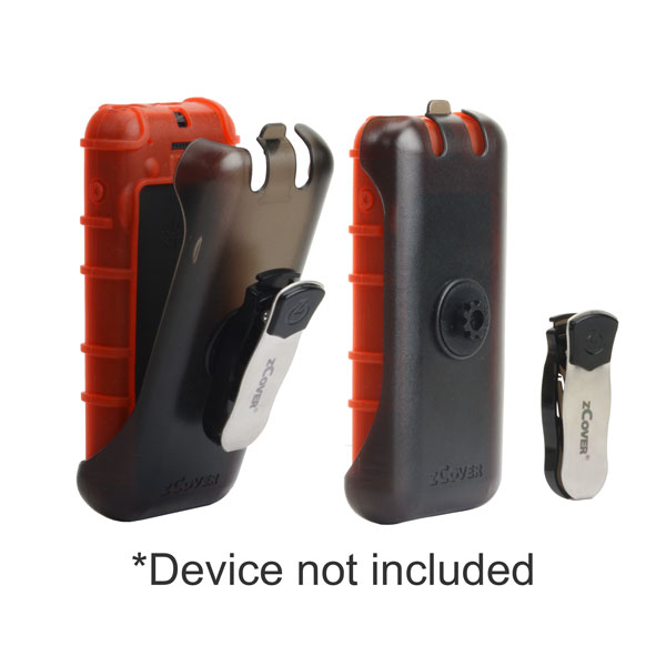 zCover Dock-in-Case Ruggedized HealthCare Grade Back Open Silicone Case w/Universal Metal Clip Holster,  fits Cisco 8821/8821-EX Unified Wireless IP Phone, RED