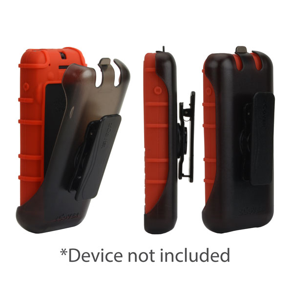 zCover Dock-in-Case Ruggedized HealthCare Back open Grade Silicone Case w/Fixed Low Profile Clip Holster, Solid Color w/Printed Keypad, fits Cisco 8821/8821-EX Unified Wireless IP Phone, RED