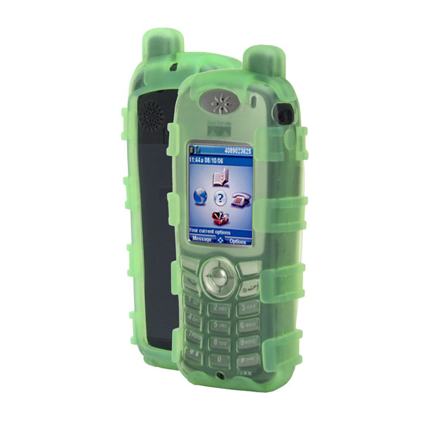 zCover Dock-in-Case Ruggedized HealthCare Grade Back Open Silicone Case w/Tech-Lanyard fits Cisco 7921G Wireless IP Phone, GREEN