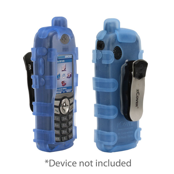 zCover Dock-in-Case Ruggedized Keypad Open HealthCare Grade Silicone Case w/Universal Metal Belt Clip fits Cisco 7921G Wireless IP Phone, BLUE  [Replacement of CI921PBL]