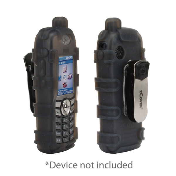 zCover Dock-in-Case Ruggedized Keypad Open HealthCare Grade Silicone Case w/Universal Metal Belt Clip fits Cisco 7921G Wireless IP Phone, GREY [Replacement of CI921PGR]