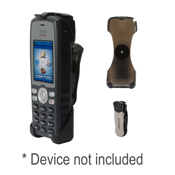 zCover CI926 Holster fits Cisco Unified wireless IP phone 7926G Bare Phone, Holster w/ BLACK Universal Metal Belt Clip. CI926CFB replacement