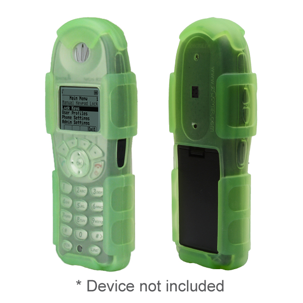 Rugg Silicone Case ONLY fits Spectralink 8030, Nortel WLAN 6140, Avaya 3645/6140 & Alcatel 610, GREEN
