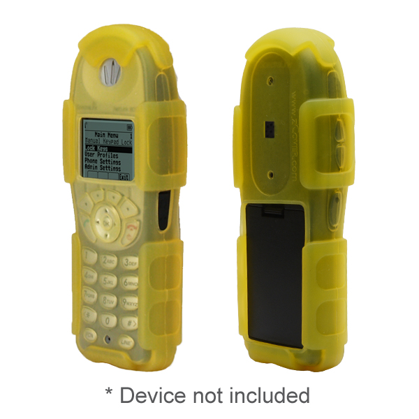 Rugg Silicone Case ONLY fits Spectralink 8030, Nortel WLAN 6140, Avaya 3645/6140 & Alcatel 610, YELLOW
