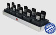 Multi-Battery Charger Set w/4 LED charging status on 5-Bay rack