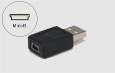 zAdapter USB port adapter F-mini to M-standard