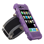 Outdoor pack fits Apple iPhone3G; PURPLE