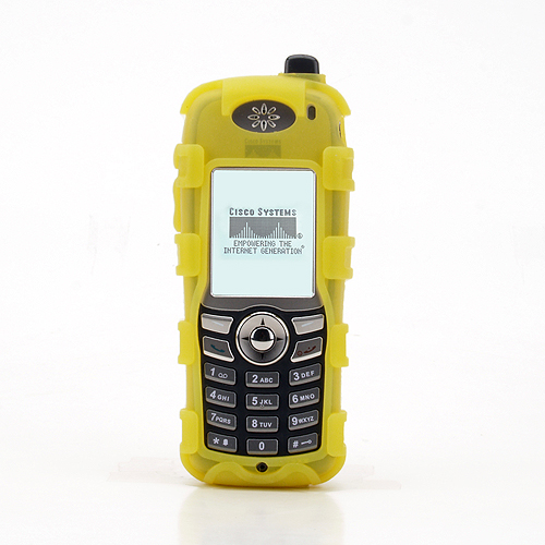 zCover gloveOne Tough CIPHB Keypad Open, fits Cisco wireless IP phone 7921, Tough YELLOW