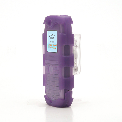zCover gloveOne Tough SMGL7 fits SIEMENS gigaset SL740/SLX750, Tough PURPLE
