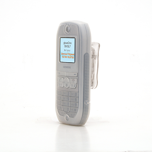 zCover gloveOne SMGL7 fits SIEMENS gigaset SL740/SLX750, Office ICE CLEAR